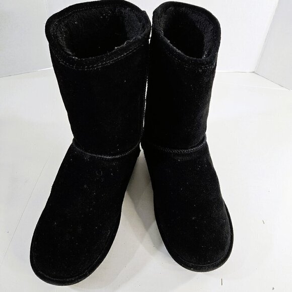 BearPaw Shoes - BEARPAW EMMA BLACK WOMEN'S SHORT SUEDE BOOTS SIZE 10 COZY COMFORTABLE